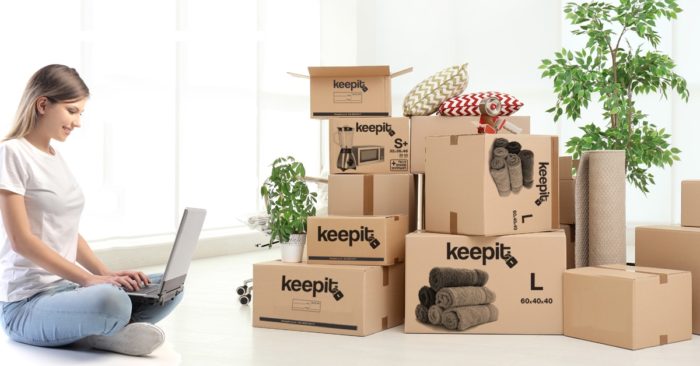 קיפאיט keepit פתרונות אחסון - אחסון תכולת דירה